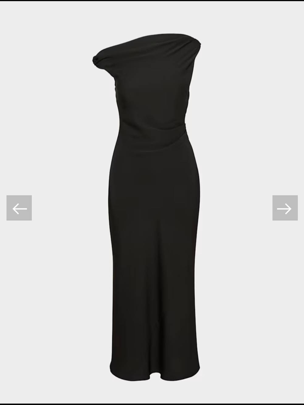 Aritzia Klea Dress One Shoulder Xs $148 - Picture 6 of 7